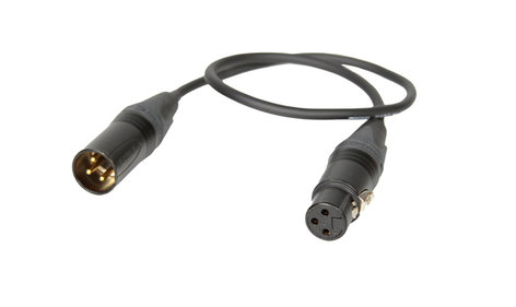 Rycote 017018 Mic Tail Short XLR Cable