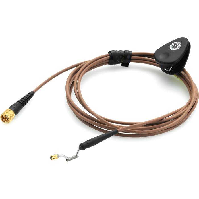 DPA CH16C10 4.2' Mic Cable For Earhook Slide With TA4F Connector, Brown