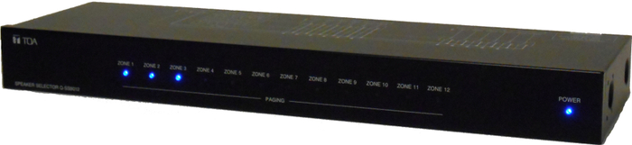 TOA Q-SS9012PS Multi-Zone Speaker Selector With Power Supply