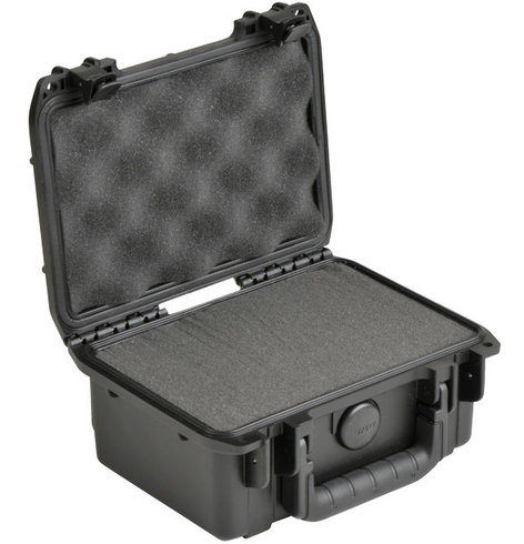 SKB 3i-0705-3B-C 7.5"x5"x3.25" Waterproof Case With Cubed Foam Interior