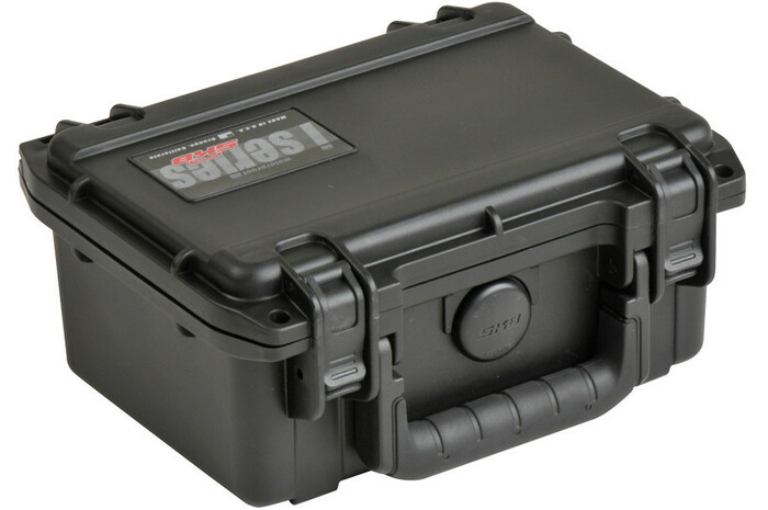 SKB 3i-0705-3B-C 7.5"x5"x3.25" Waterproof Case With Cubed Foam Interior