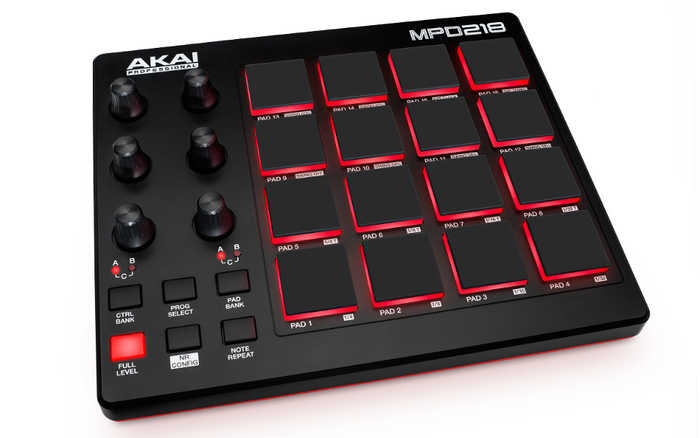 AKAI MPD218 USB-MIDI Pad Controller