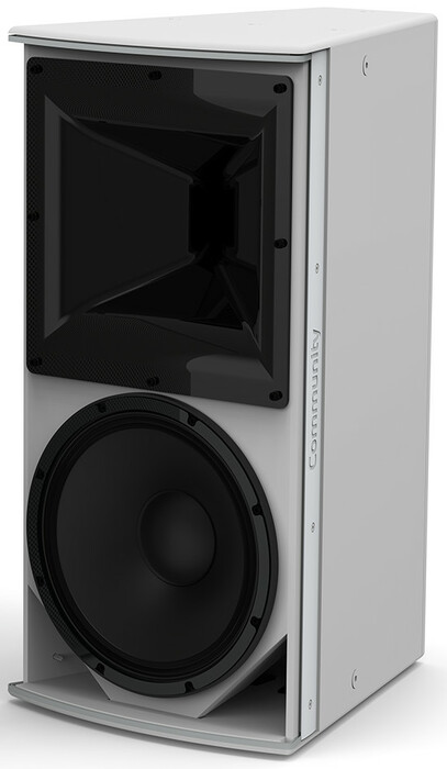 Biamp Community IP6-1122/66W 12" 2-Way Passive Speaker 600W With 60x60 Dispersion, White