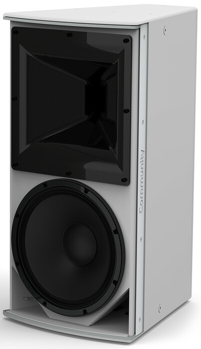 Biamp Community IP8-1122/26W 12" 2-Way Passive Speaker 800W With 120x60 Dispersion, White