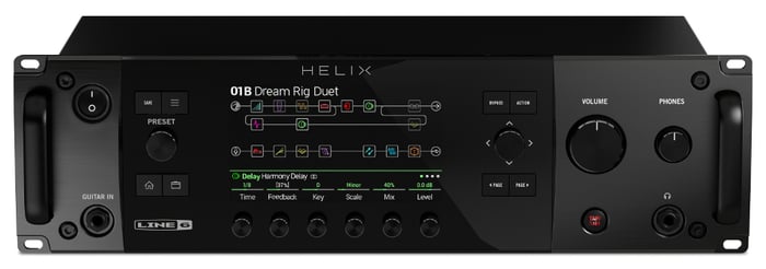 Line 6 Helix Rack Helix Series Rackmount Guitar Multi-FX Processor