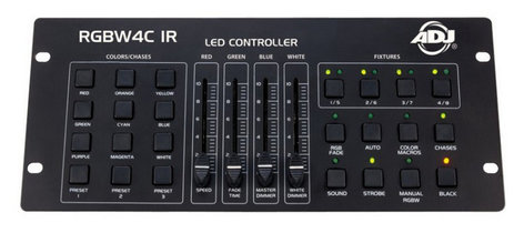 ADJ RGBW4C IR 32-Channel Controller For RGB, RGBW Or RGBA LED Fixtures