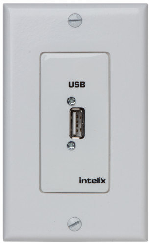 Liberty AV USB-WP-C-W USB Extender WallPlate, Client-side