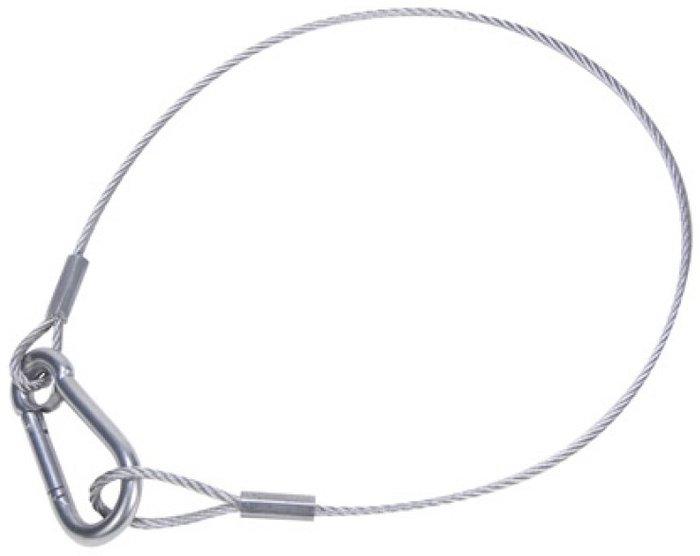 Elation Safety Cable 24" Long, 60 Lbs Rated