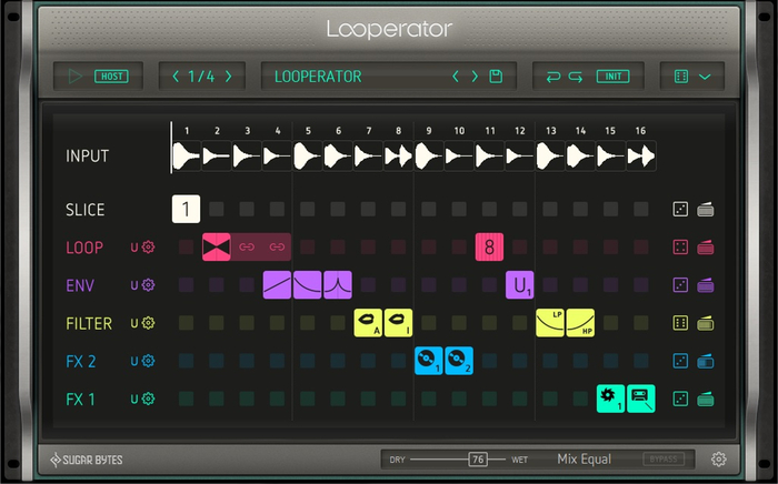 Sugar Bytes Looperator Loop Editor And Effects Plug-in