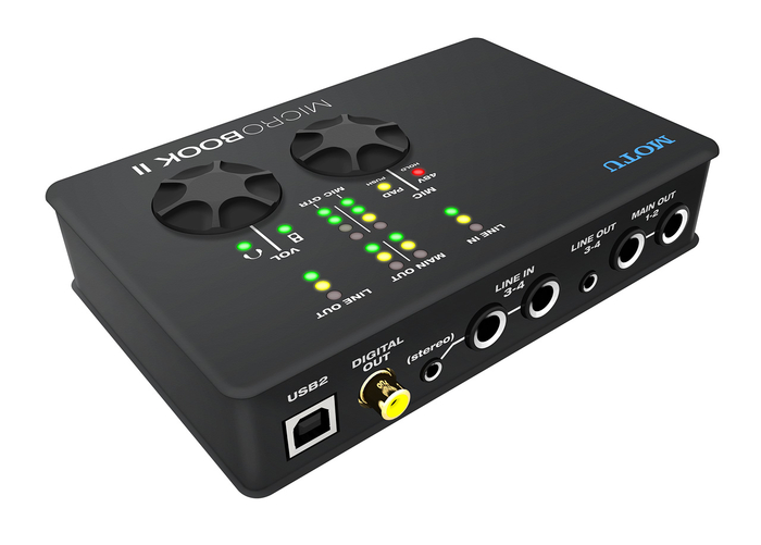 MOTU MicroBook IIc 4x6 USB 2.0 Audio Interface