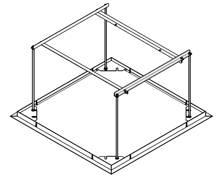 Draper 300292 (U) Ceiling Closure Panel For Scissor Lift SL