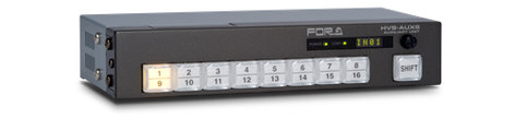 FOR-A Corporation HVS-AUX8 8 X 1 Auxiliary Remote Control Panel