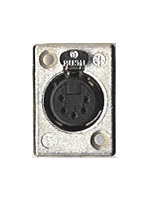 Neutrik NC5FP-1 5-pin XLRF Rectangular Panel Receptacle