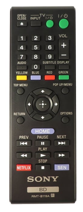 Sony 149002751 Sony Blu-ray Remote Control