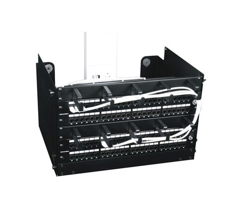 Middle Atlantic PPM-6-16OB 6SP Wall Mount Rack With Pivoting Panel Mount