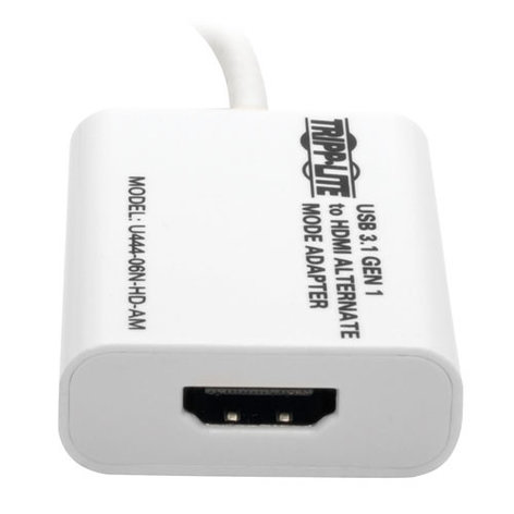 Tripp Lite U444-06N-HD-AM USB-C Male To HDMI Female Adapter