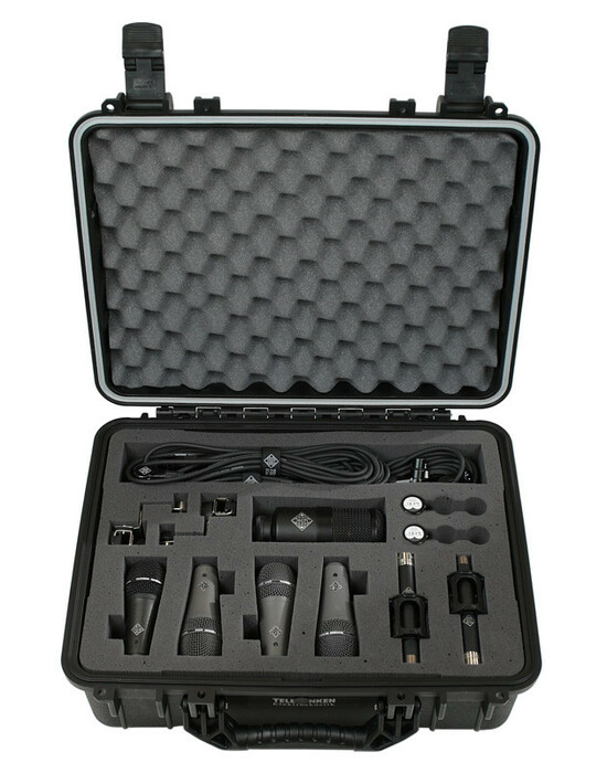 Telefunken DC7 Drum Microphone Package With 7 Microphones