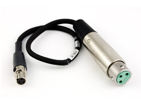 Lectrosonics MCSRXLRF 12" Female TA3F To Female XLR Adapter Cable