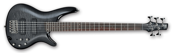 Ibanez SR405EQM 5-String Bass Guitar, 24-Fret, Rosewood Fretboard With White Dot Inlay