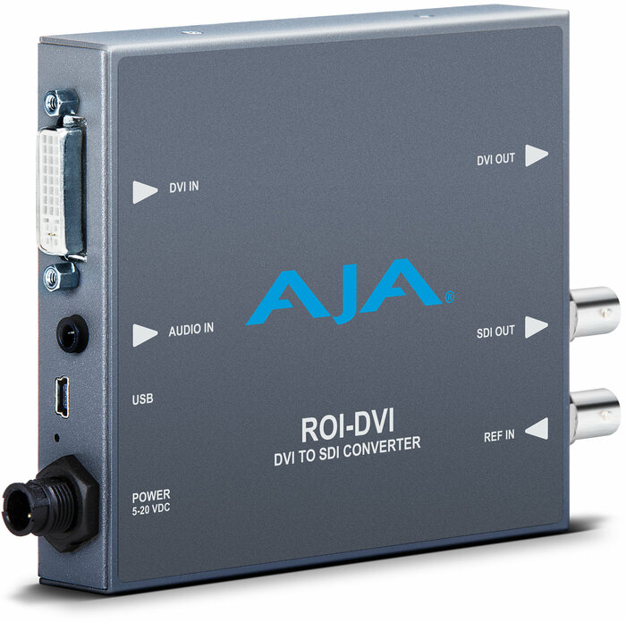 AJA ROI DVI DVI/HDMI To SDI Converter With ROI Scaling