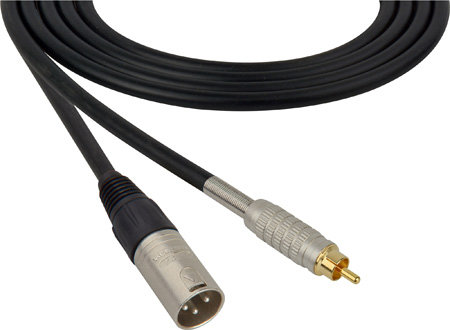 Sescom SC15XR Cable 15' Canare Star Quad XLR Male To RCA Male