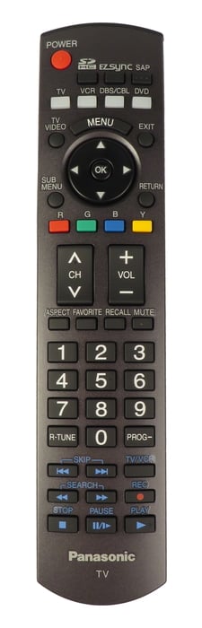 Panasonic N2QAYB000100 Remote For TH-50PZ700U