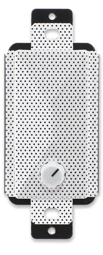 RDL D-PSP1 Decora-Style Active Loudspeaker, User Level Adjust, White