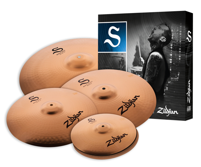 Zildjian SROCKXL S Family Rock Cymbal Set Cymbals 4-Pack