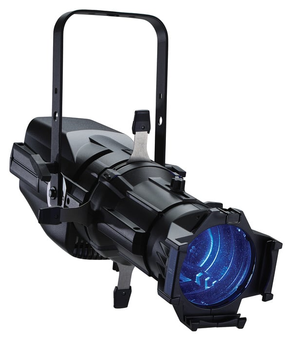 ETC ColorSource Spot Deep Blue RGBL LED Ellipsoidal Light Engine And Shutter Barrel With TwistLock Cable