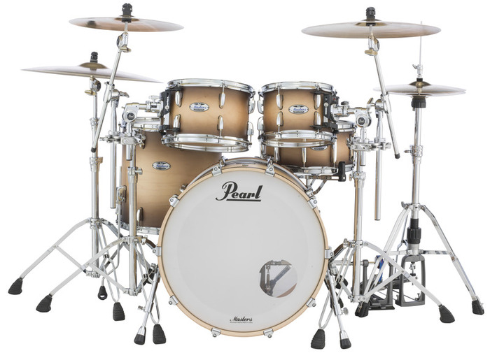 Pearl Drums MCT924XEDP/C Masters Maple Complete 4-piece Shell Pack, 22"/16"/12"/10"