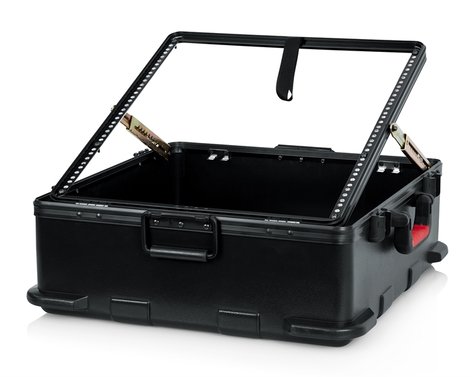 Gator GTSA-MIX12PU TSA Series ATA Mixer Case With 12RU Pop-Up Rack Rails