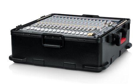 Gator GTSA-MIX12PU TSA Series ATA Mixer Case With 12RU Pop-Up Rack Rails