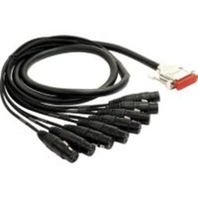 Mogami GOLD-DB25-XLRF-50 50 F,. 8-Channel DB25 To XLR-F Snake Cable