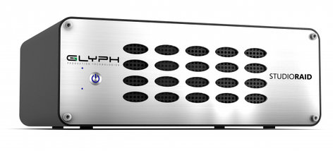 Glyph SRTB4000 StudioRAID Thunderbolt 2 External RAID 4TB Hard Drive, Thunderbolt 2/USB 3.0 Compatible