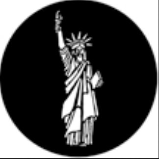 Rosco 77307 Steel Gobo, Statue Of Liberty