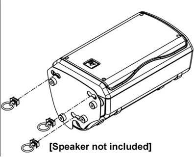 Electro-Voice MP1-B Single Mounting Plate For ZX1