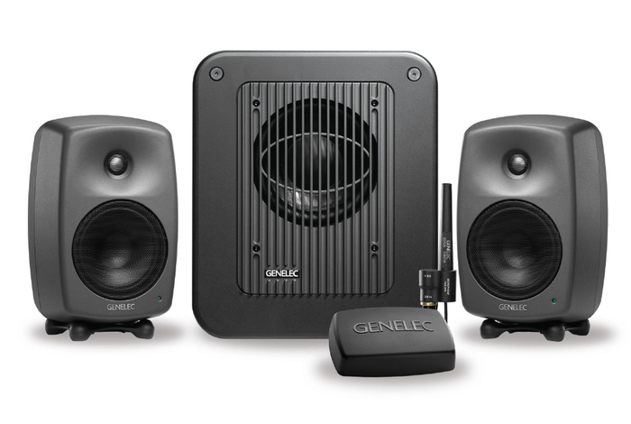 Genelec 8330.LSE Triple SAM (2) 8330APM Monitors, (1) 7350A Subwoofer, GLM V2.0 User Kit And Volume Control