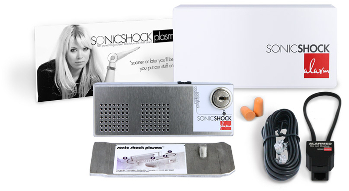 Sonic Shock SONIC SHOCK 5 PLASMA Sonic Shock Plasma Anti-Theft Alarm System For Flat Screens And More