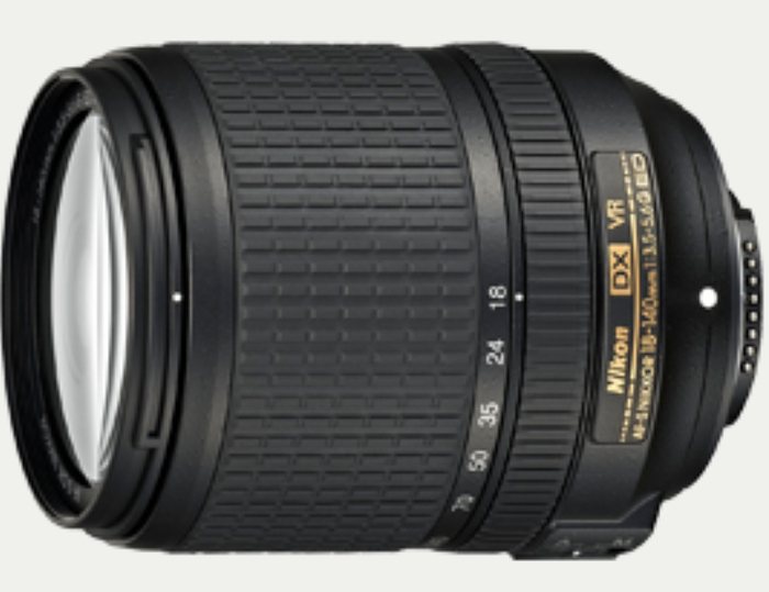 Nikon AF-S DX NIKKOR 18-140mm f/3.5-5.6G ED VR Zoom Lens