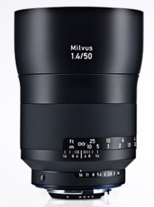 Zeiss Milvus 50mm f/1.4 ZF.2 Camera Lens