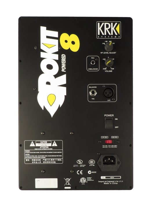 KRK AMPK00017 120v Amp Assembly For RP8 Rokit 8