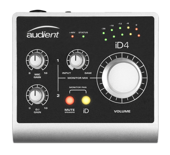 Audient ID4 1-Channel USB2 Audio Interface And Monitoring System