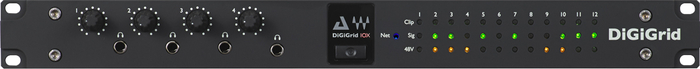 DiGiGrid IOX 12x6 I/O Interface With 4 Headphone Outputs