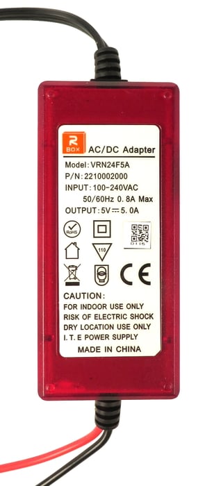 ADJ Z-2210002000 5V 5000MA Power Supply For ADJ Revo 4