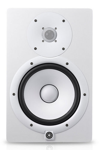 Yamaha HS8IW White Bi Amplified Monitor Speaker With 8" LF (75W) Cone And 1" HF (45W) Dome