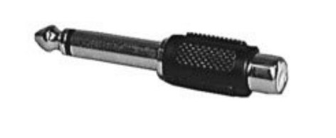 Philmore 114 RCA Jack To 1/4" Plug-Shielded