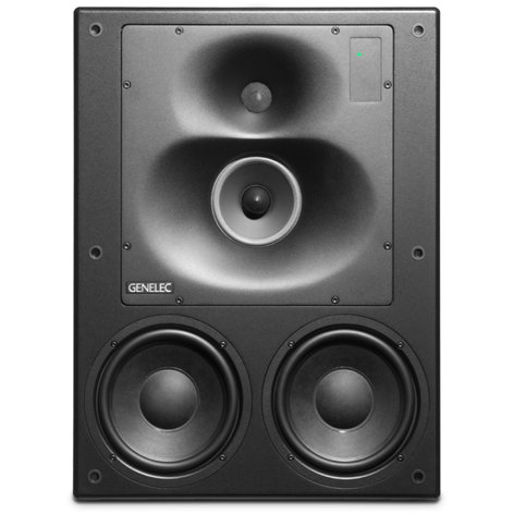 Genelec 1238DFM 3-Way Smart Active Master Studio Monitor, 2 X 8" LF, 5" MF, 1" HF, RAM-L