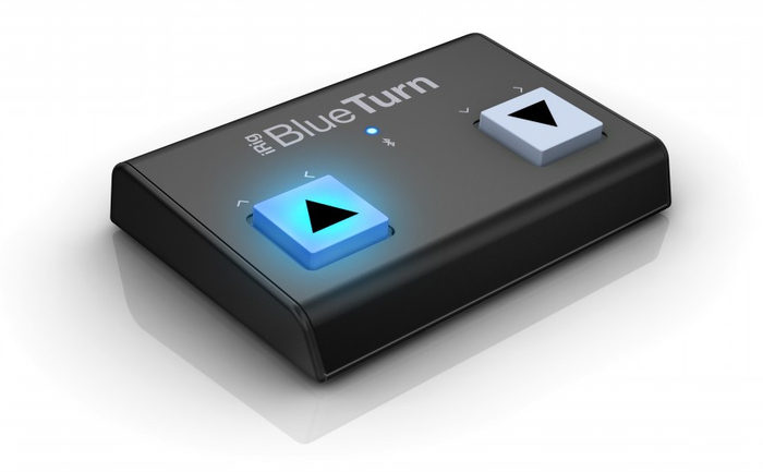 IK Multimedia IRIG-BLUETURN IRig BlueTurn Backlit Compact Bluetooth Page Turner - IOS/Mac/Android