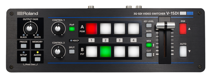 Roland Professional A/V V-1SDI 3x SDI And 1x HDMI Input 1080p Video Switcher