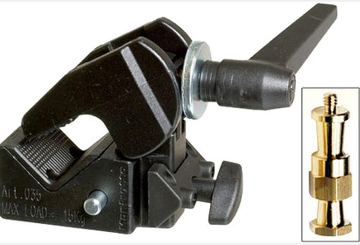 Manfrotto 035RL Super Clamp With 2908 Standard Stud
